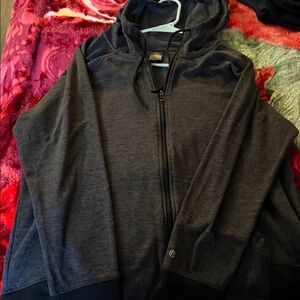 Champion Black Zip-Up Hoodie